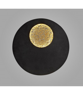 Jupiter Ceiling/Wall Light 18W LED 3000K 590lm Black/Gold 3yrs Warranty-2