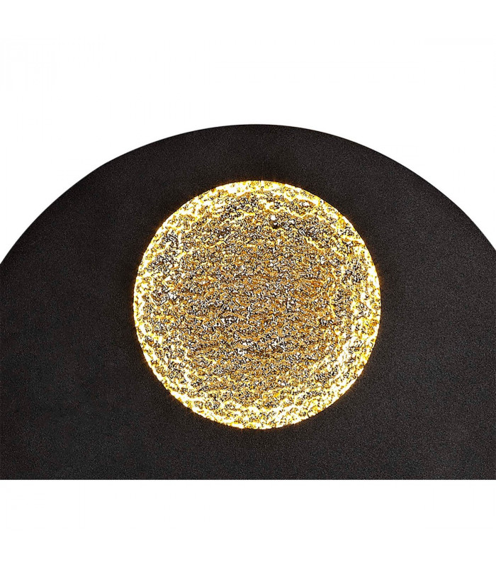 Jupiter Ceiling/Wall Light 18W LED 3000K 590lm Black/Gold 3yrs Warranty-4