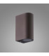 Kandanchu Round Wall Lamp 2 x GU10 IP54 Rust Brown 2yrs Warranty-2