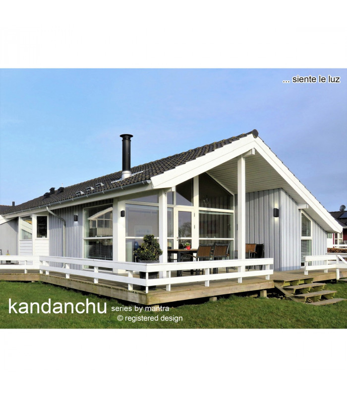 Kandanchu Round Wall Lamp 2 x GU10 IP54 Rust Brown 2yrs Warranty-5