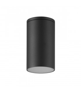 Kandanchu Tall Round Ceiling Spotlight 1 x GU10 IP54 Anthracite 2yrs Warranty-1