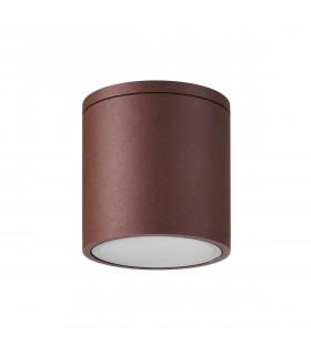 Kandanchu Short Round Ceiling Spotlight 1 x GU10 IP54 Rust Brown 2yrs Warranty-2