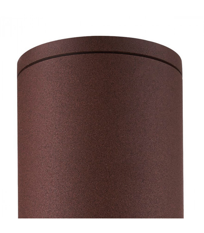 Kandanchu Short Round Ceiling Spotlight 1 x GU10 IP54 Rust Brown 2yrs Warranty-3