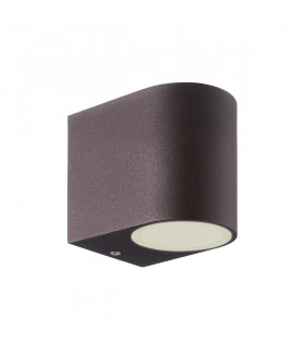 Kandanchu Round Wall Lamp 1 x GU10 IP54 Rust Brown 2yrs Warranty-1