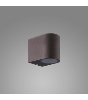 Kandanchu Round Wall Lamp 1 x GU10 IP54 Rust Brown 2yrs Warranty-2