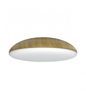 Kazz Ceiling 50cm Round 6 x E27 (Max 20W LED) Wood-1