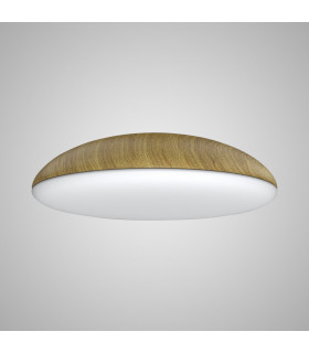 Kazz Ceiling 50cm Round 6 x E27 (Max 20W LED) Wood-2