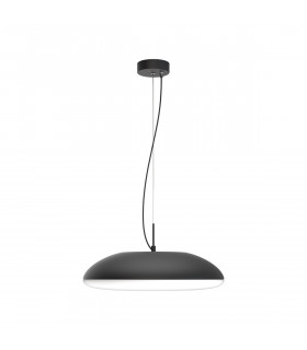 Kazz Pendant 50cm Round 6 x E27 (Max 20W LED) Black-1