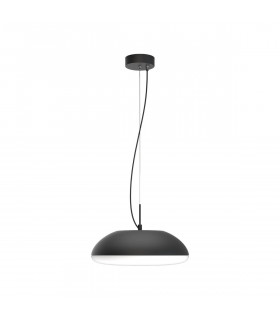 Kazz Pendant 38cm Round 4 x E27 (Max 20W LED) Black-1