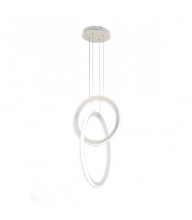 Kitesurf Double Loop Pendant 48W LED 3000K 3840lm White 3yrs Warranty-1