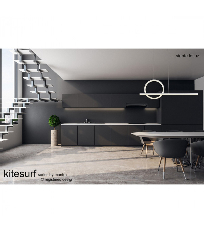 Kitesurf Wall Lamp 8W LED 3000K 640lm Black 3yrs Warranty-5