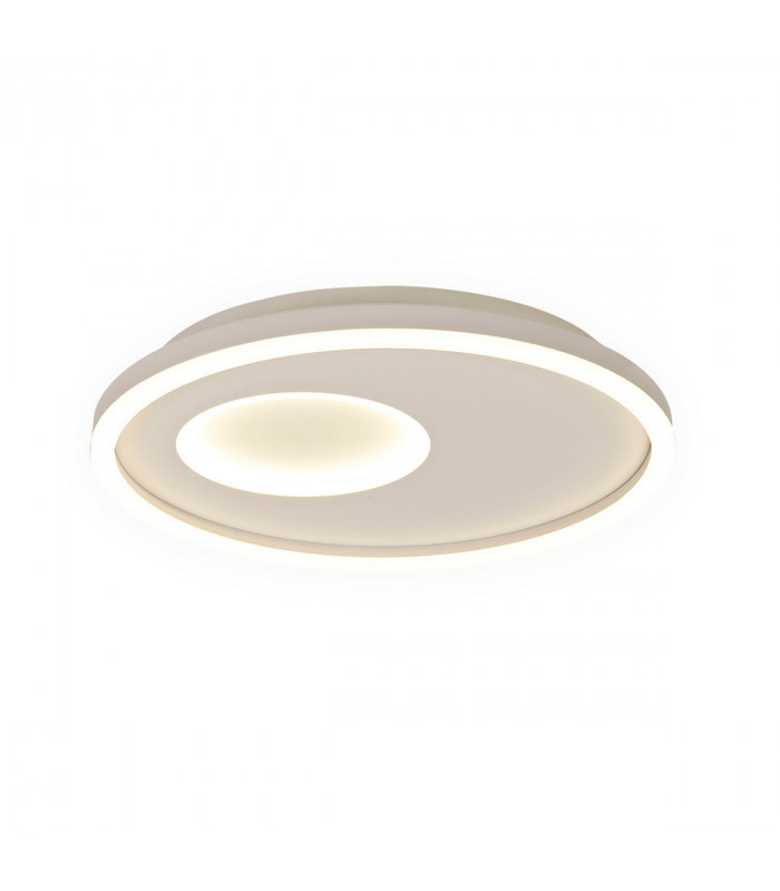 Krater Ceiling 40cm Round 36W LED 3000-6000K Tuneable 1800lm Remote Control White 3yrs Warranty-1