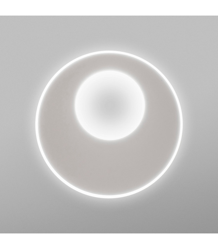 Krater Ceiling 40cm Round 36W LED 3000-6000K Tuneable 1800lm Remote Control White 3yrs Warranty-2