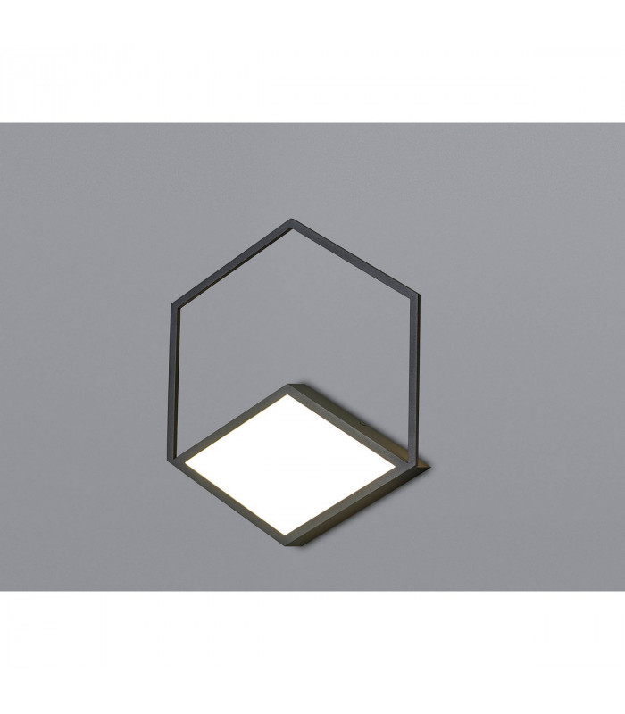 Kubick Ceiling/Wall Light 32W LED 3000K 1870lm Black 3yrs Warranty-2