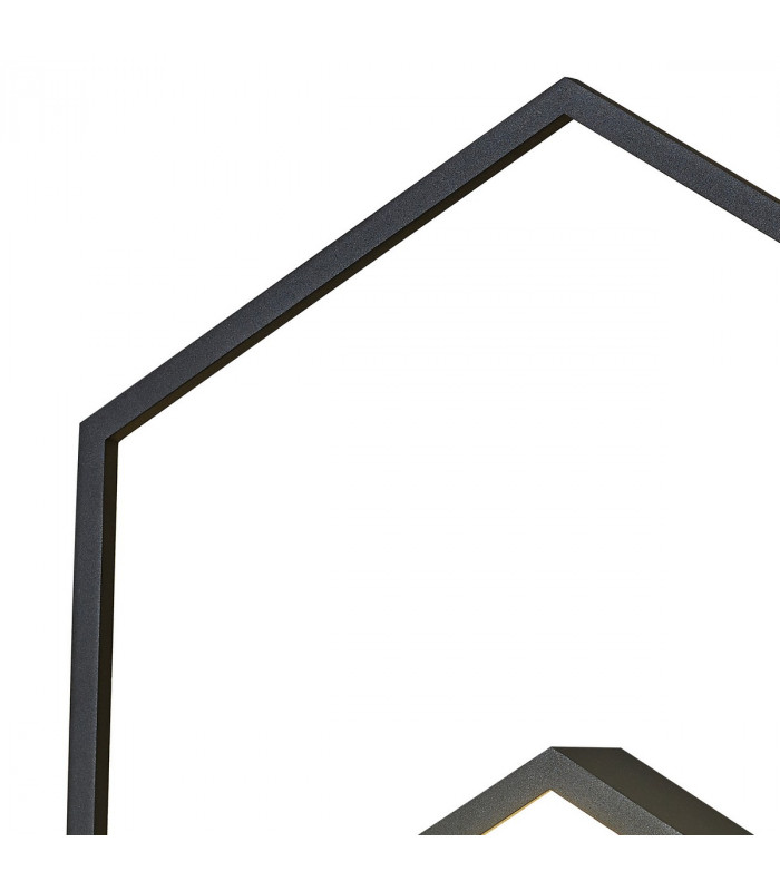 Kubick Ceiling/Wall Light 32W LED 3000K 1870lm Black 3yrs Warranty-3