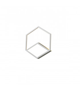 Kubick Ceiling/Wall Light 24W LED 3000K 1630lm White 3yrs Warranty-1