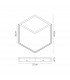 Kubick Ceiling/Wall Light 48W LED 3000K 2700lm Black 3yrs Warranty-5