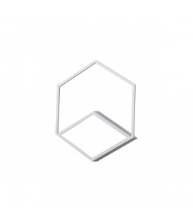 Kubick Ceiling/Wall Light 48W LED 3000K 2700lm White 3yrs Warranty-1