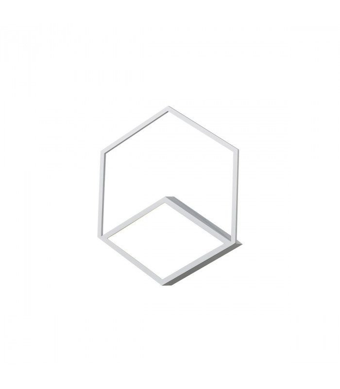 Kubick Ceiling/Wall Light 48W LED 3000K 2700lm White 3yrs Warranty-1