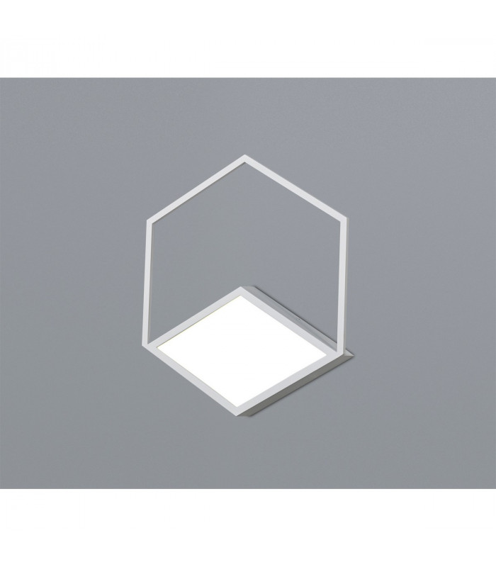 Kubick Ceiling/Wall Light 48W LED 3000K 2700lm White 3yrs Warranty-2