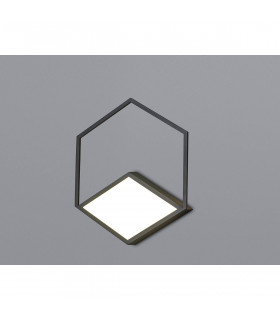 Kubick Ceiling/Wall Light Dimmable 32W LED 3000K 1870lm Black 3yrs Warranty-2