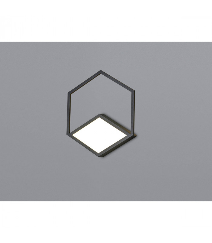 Kubick Ceiling/Wall Light 24W LED 3000K 1630lm Black 3yrs Warranty-2