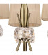 Loewe Pendant 3 Light E14 Antique Brass With Soft Bronze Shades-5