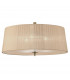 Loewe Single Pendant 3 Light E27 Antique Brass With Soft Bronze Shade-5