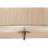 Loewe Single Pendant 3 Light E27 Antique Brass With Soft Bronze Shade-6
