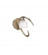 Loop Wall Lamp 1 Light G9 Antique Brass-1