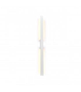 Lotus 1.2m Wall Lamp, 18W LED, 3000K, 1900lm, IP54, White, 3yrs Warranty