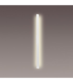Lotus 1.2m Wall Lamp, 18W LED, 3000K, 1900lm, IP54, White, 3yrs Warranty