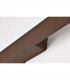 Lotus 1.2m Wall Lamp, 18W LED, 3000K, 1900lm, IP54, Rust Brown, 3yrs Warranty