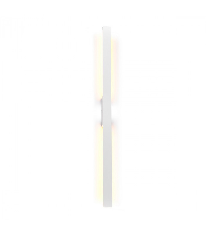 Lotus 1.4m Wall Lamp, 24W LED, 3000K, 2300lm, IP54, White, 3yrs Warranty