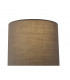 Lua Wall Lamp 1 Light E27 Ash Grey With Ash Grey Shade-5
