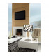 Lupin Linear Pendant 2 Light E27, Gloss Black, White Acrylic, Polished Chrome, CFL Lamps INCLUDED
