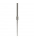 Lupin Linear Pendant 2 Light E27, Gloss Black, White Acrylic, Polished Chrome, CFL Lamps INCLUDED