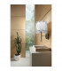 Lupin Linear Pendant 2 Light E27 Line, Gloss White/White Acrylic/Polished Chrome, CFL Lamps INCLUDED