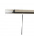 Lupin Linear Pendant 2 Light E27 Line, Gloss Black/White Acrylic/Polished Chrome, CFL Lamps INCLUDED