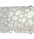 Lupin Floor Lamp 4 Light E27, Gloss White/White Acrylic/Polished Chrome, CFL Lamps INCLUDED