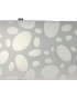 Lupin Floor Lamp 4 Light E27, Gloss White/White Acrylic/Polished Chrome, CFL Lamps INCLUDED