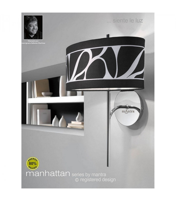 Manhattan Linear Pendant 2 Light L1 SGU10 Polished Chrome Frosted Glass With Black Patterned Shade CFL Lamps INCLUDED-4