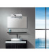 Marc Wall Lamp 1 Light 5W LED 3000K IP44, 450lm, Polished Chrome/Frosted Acrylic, 3yrs Warranty