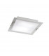 Melbourne Square Ceiling 15W LED 3000K 1350lm Polished Chrome/Frosted White Glass 3yrs Warranty-1
