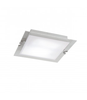Melbourne Square Ceiling 15W LED 3000K 1350lm Polished Chrome/Frosted White Glass 3yrs Warranty-1