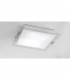 Melbourne Square Ceiling 15W LED 3000K 1350lm Polished Chrome/Frosted White Glass 3yrs Warranty-2
