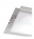 Melbourne Square Ceiling 15W LED 3000K 1350lm Polished Chrome/Frosted White Glass 3yrs Warranty-4
