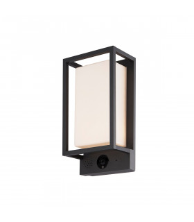 Meribel Camera/WIFI/CCT Wall Lamp 9W LED 2700-6000K 530lm IP54 Graphite 3yrs Warranty-1