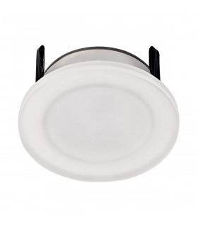 Metacrilato Downlight 9.2cm Round 7W LED 3000K 410lm IP54 Matt White Driver Included 3yrs Warranty-1