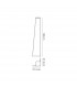 Minimal Floor Lamp 40W LED 3000K 3000lm Dimmable Black 3yrs Warranty-8